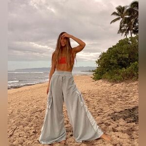 Free People Playoff Wide-Legs Pants
